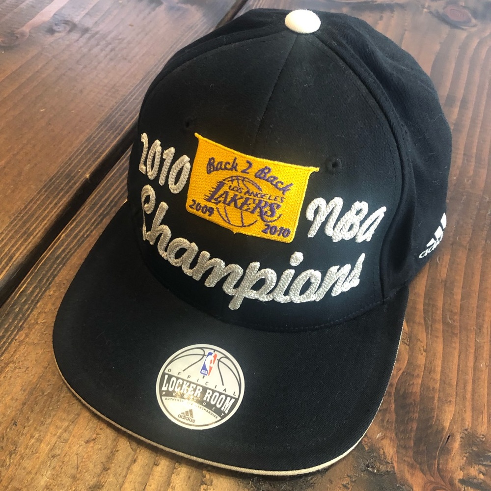 VINTAGE LAKERS CHAMPIONSHIP HAT NEVER WARN